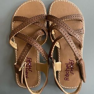 Rachel Shoes sandal - brown. Size 13